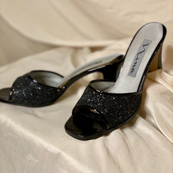 NINA RICCI - VINTAGE OPEN TOE&BACK HEEL 🤍 - Picture 4 of 4